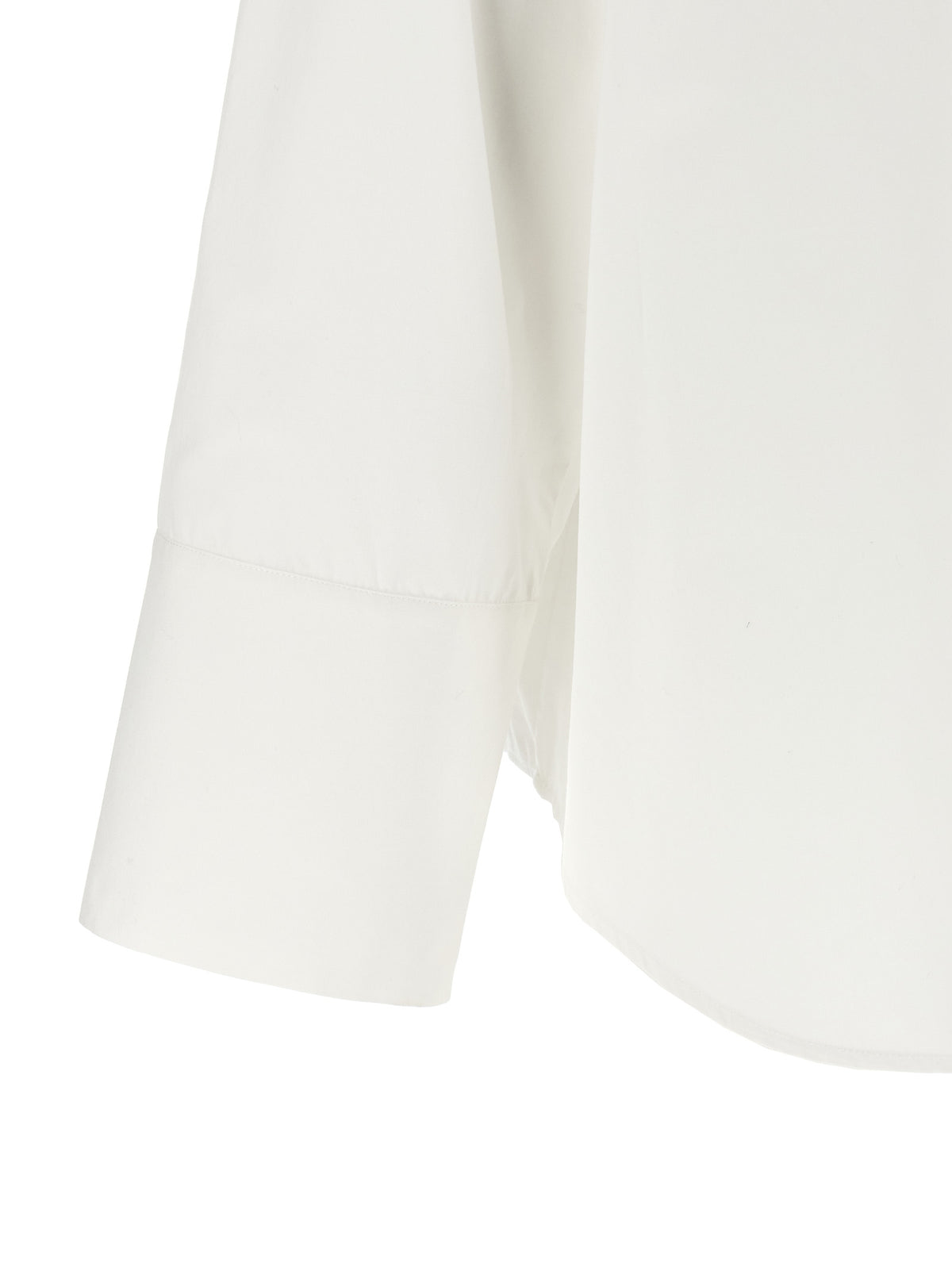 Chemisier en coton blanc Alberta Ferretti