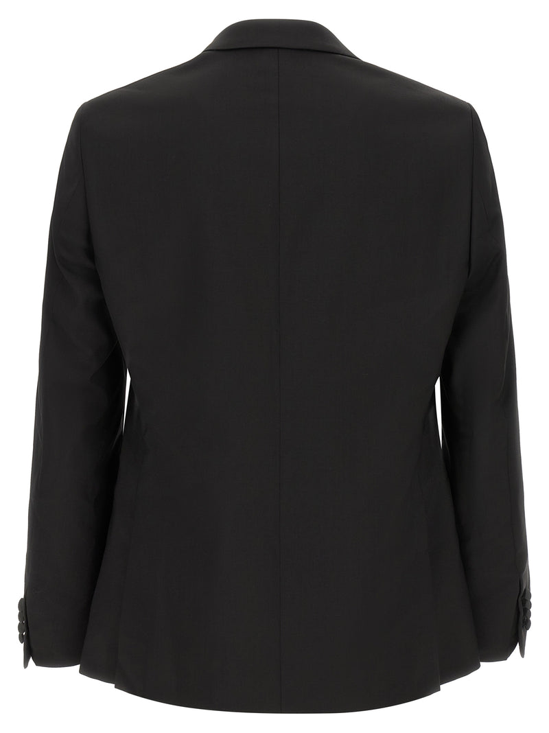 Pal Zileri Black Wool Two-Piece Suit
