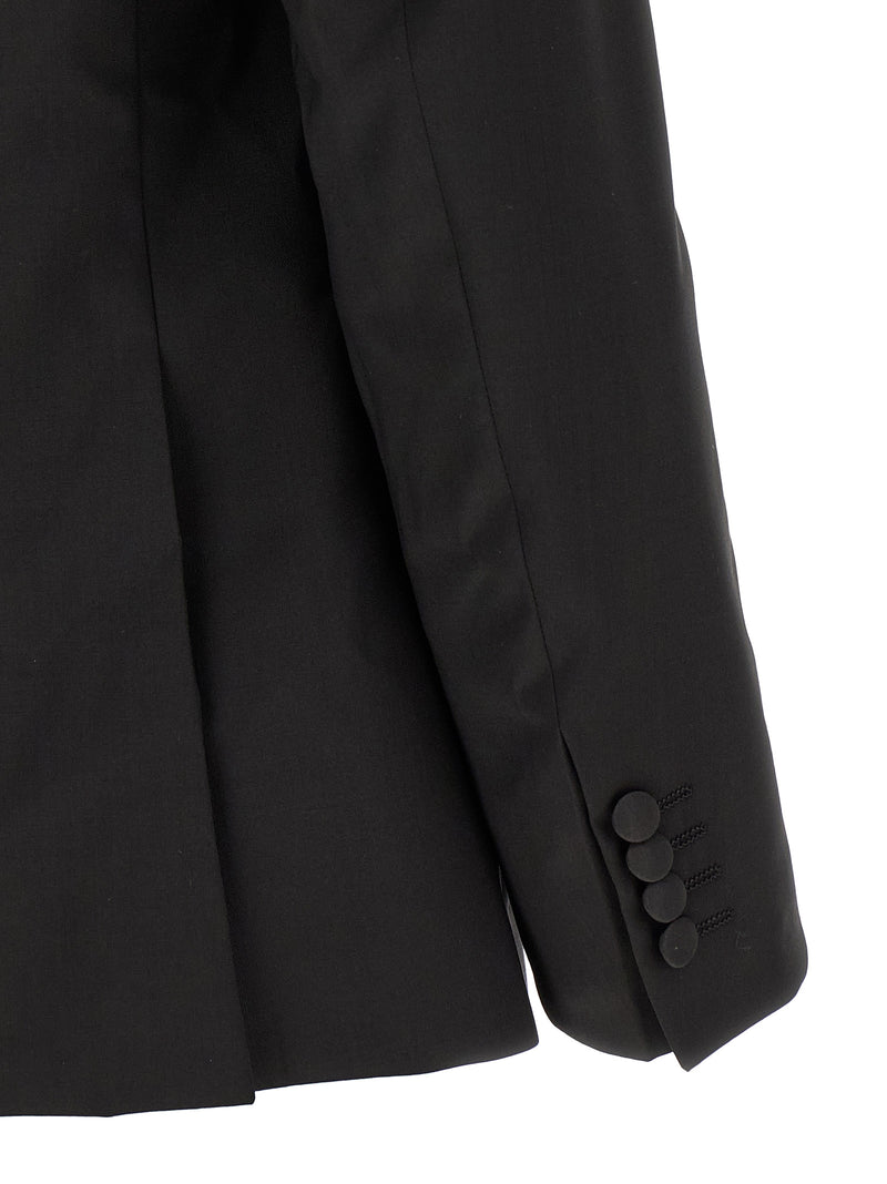 Pal Zileri Black Wool Two-Piece Suit