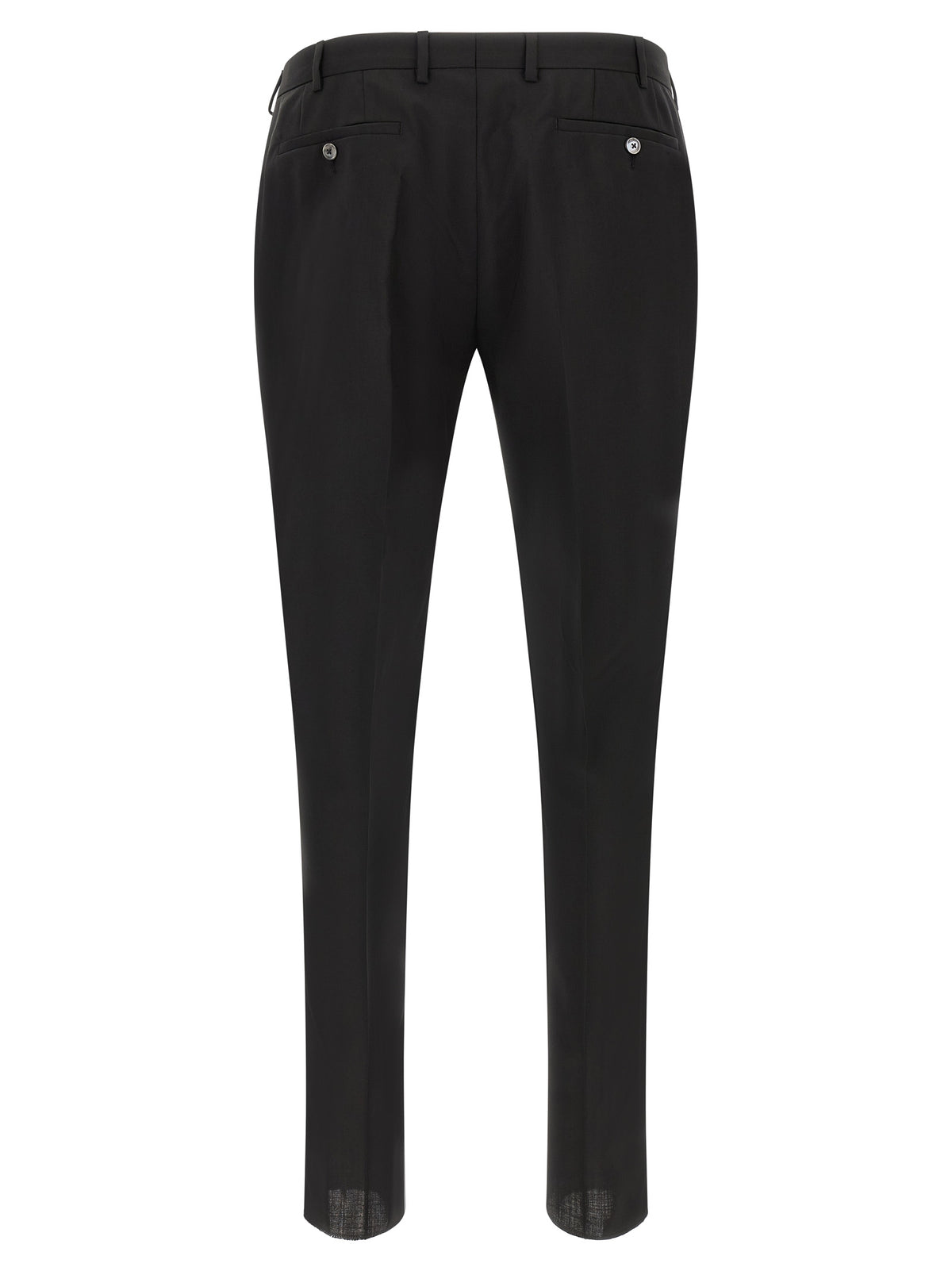 Pal Zileri Black Wool Two-Piece Suit
