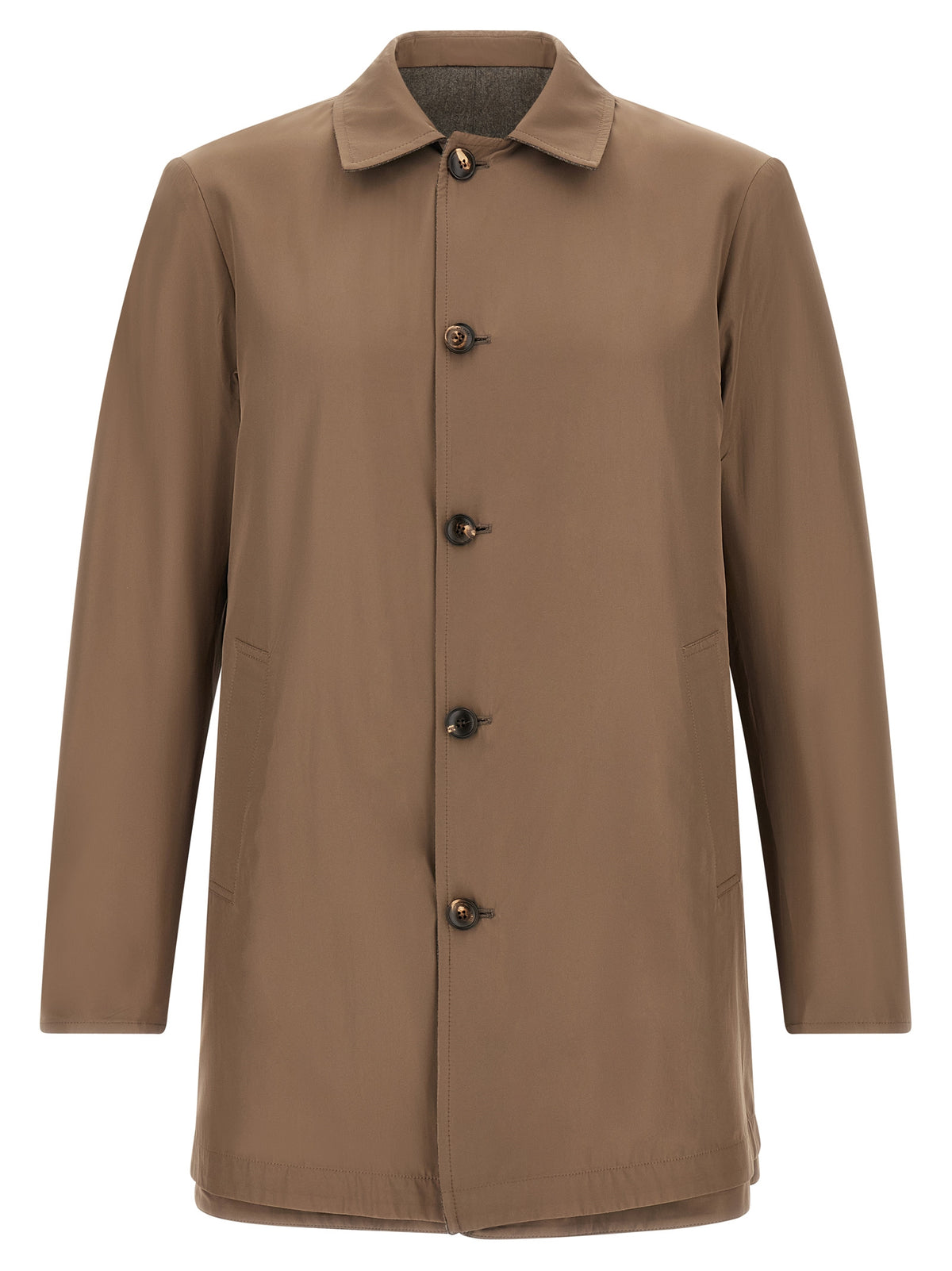 Manteau en laine marron Pal Zileri
