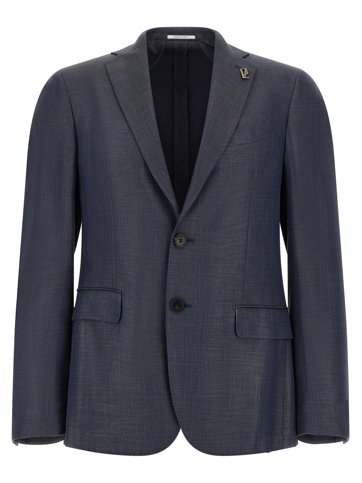 Pal Zileri Blue Viscose Blazer