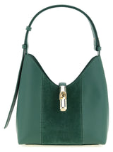 Sac porté épaule Furla en cuir de veau bicolore