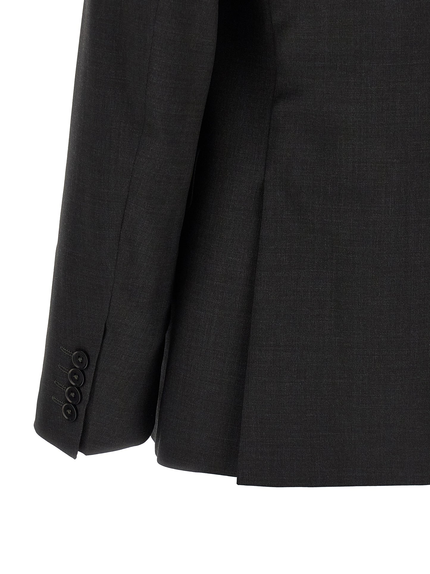 Pal Zileri Gray Wool Two-Piece Suit