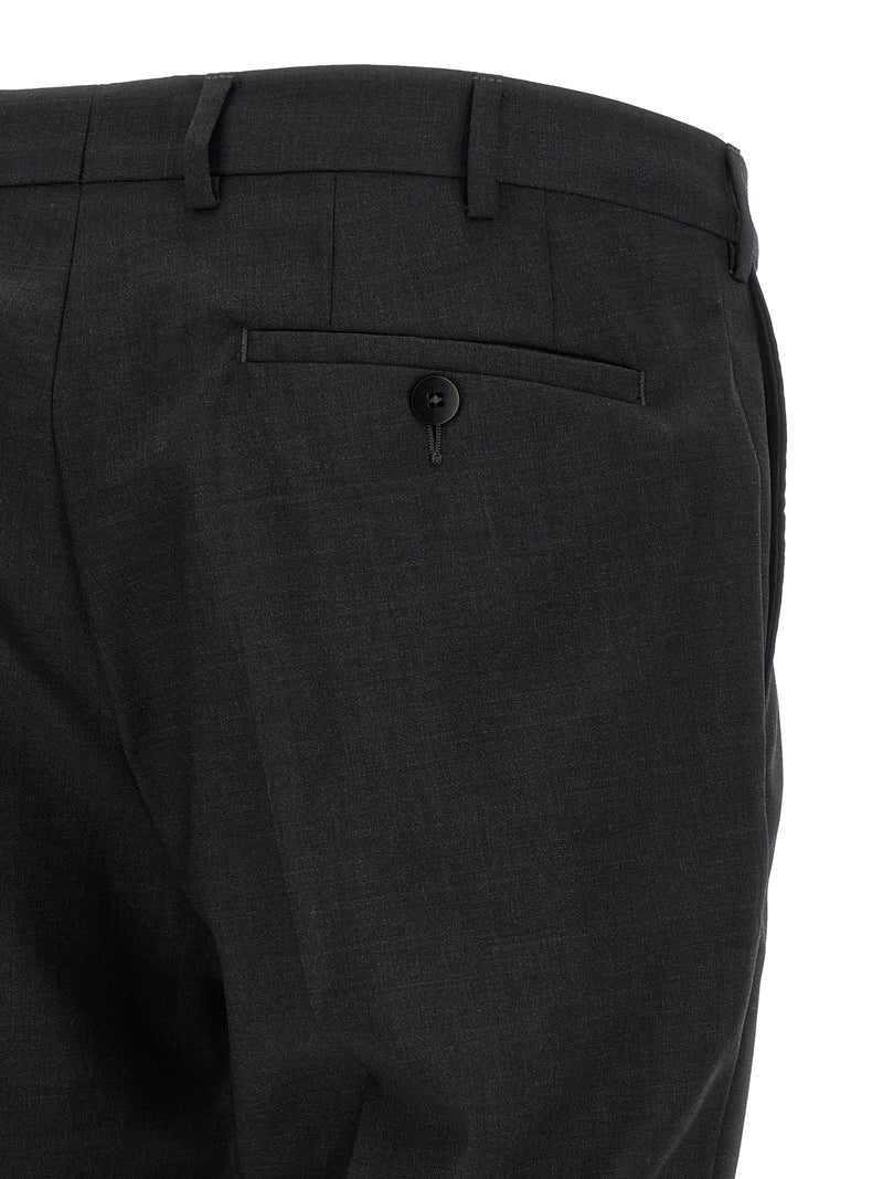 Pal Zileri Gray Wool Two-Piece Suit