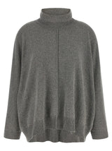 Cardigan en Cachemire Gris Alberta Ferretti