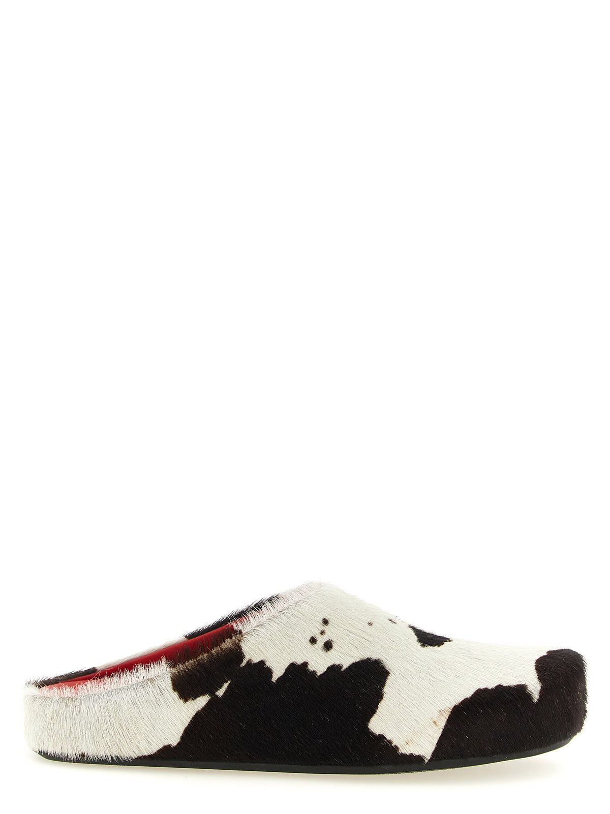Sabots Marni en cuir de veau multicolore