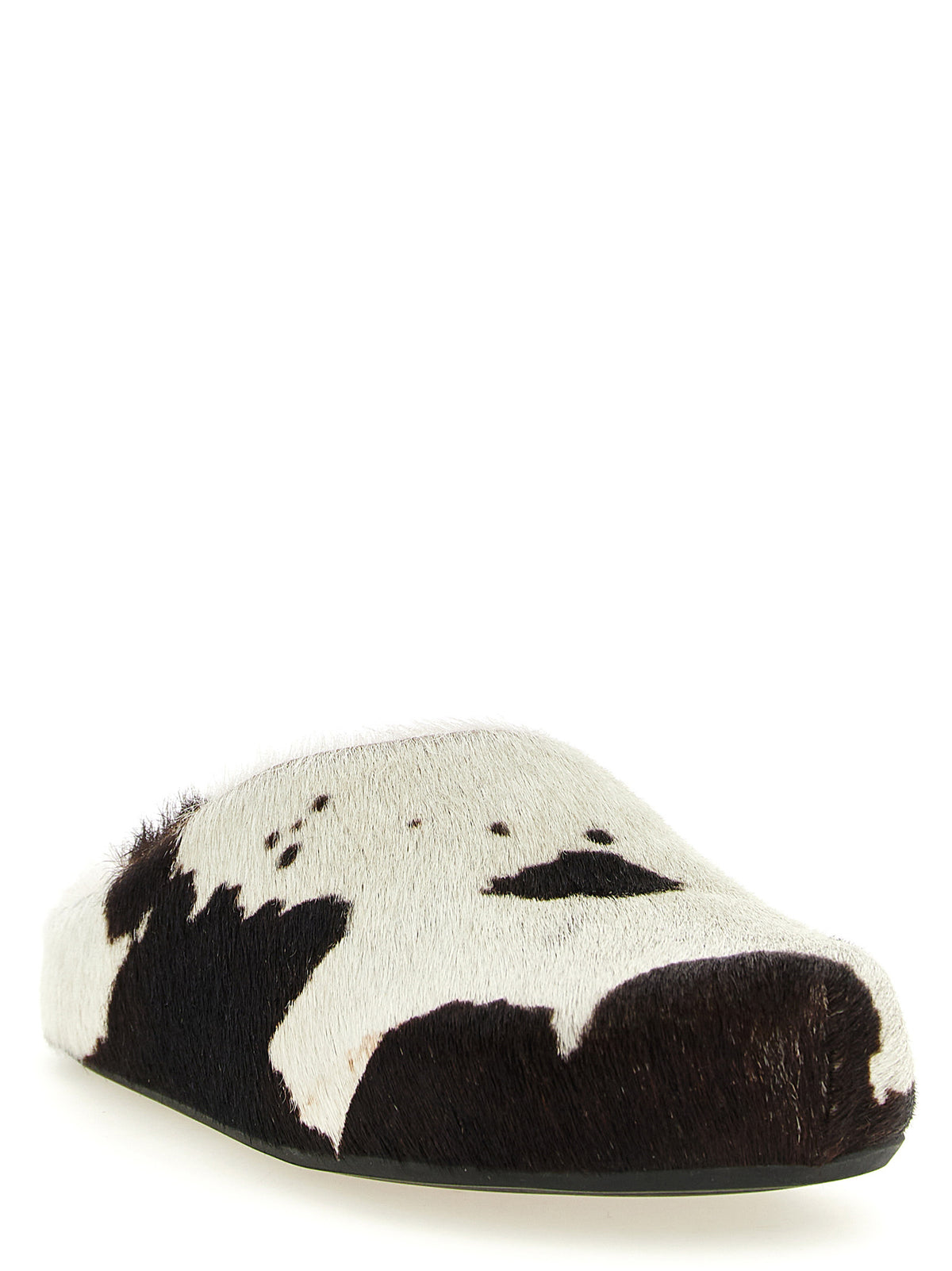 Sabots Marni en cuir de veau multicolore