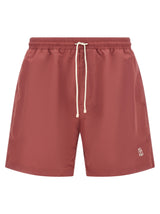 Brunello Cucinelli Multicolor Polyester Swim Shorts