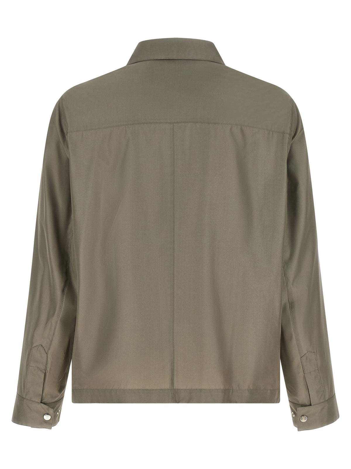 Brunello Cucinelli Veste longue bicolore en soie