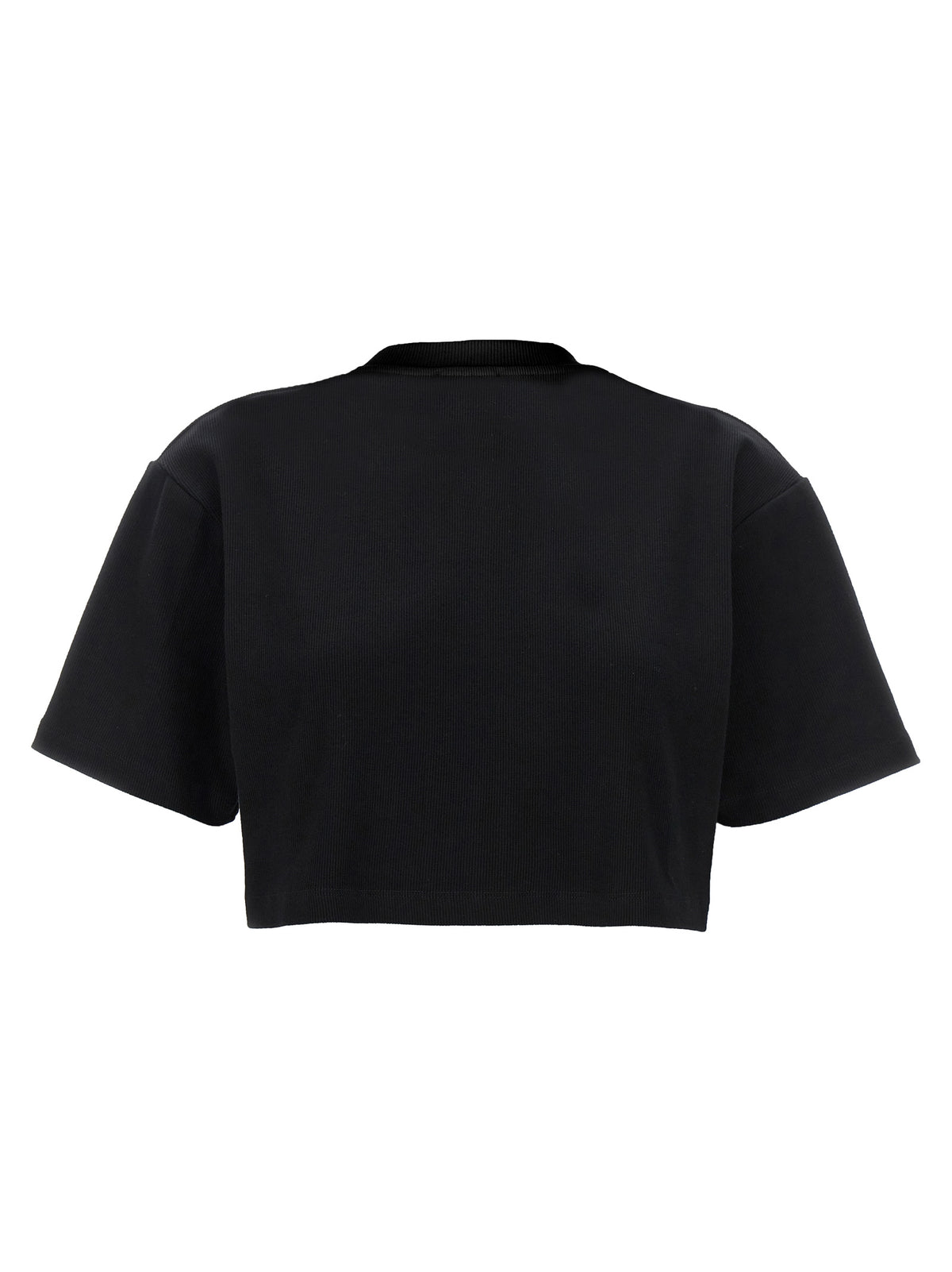 T-shirt Off-White en coton noir