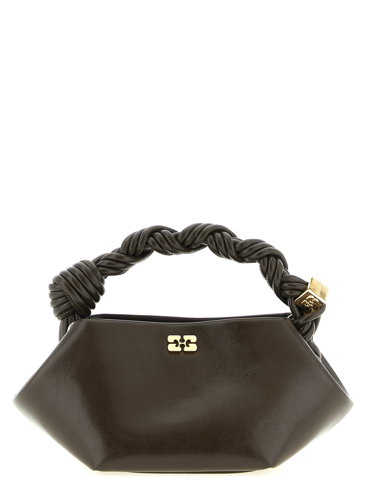 Sac à main Ganni en polyéthylène marron