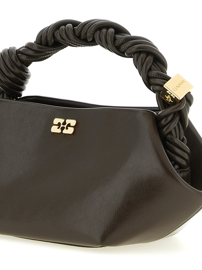 Ganni Brown Polyethylene Handbag