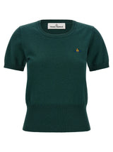 Chemise à manches courtes bicolore en coton Vivienne Westwood