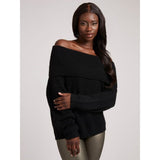 Sweat-shirt Guess Jeans noir en polyester