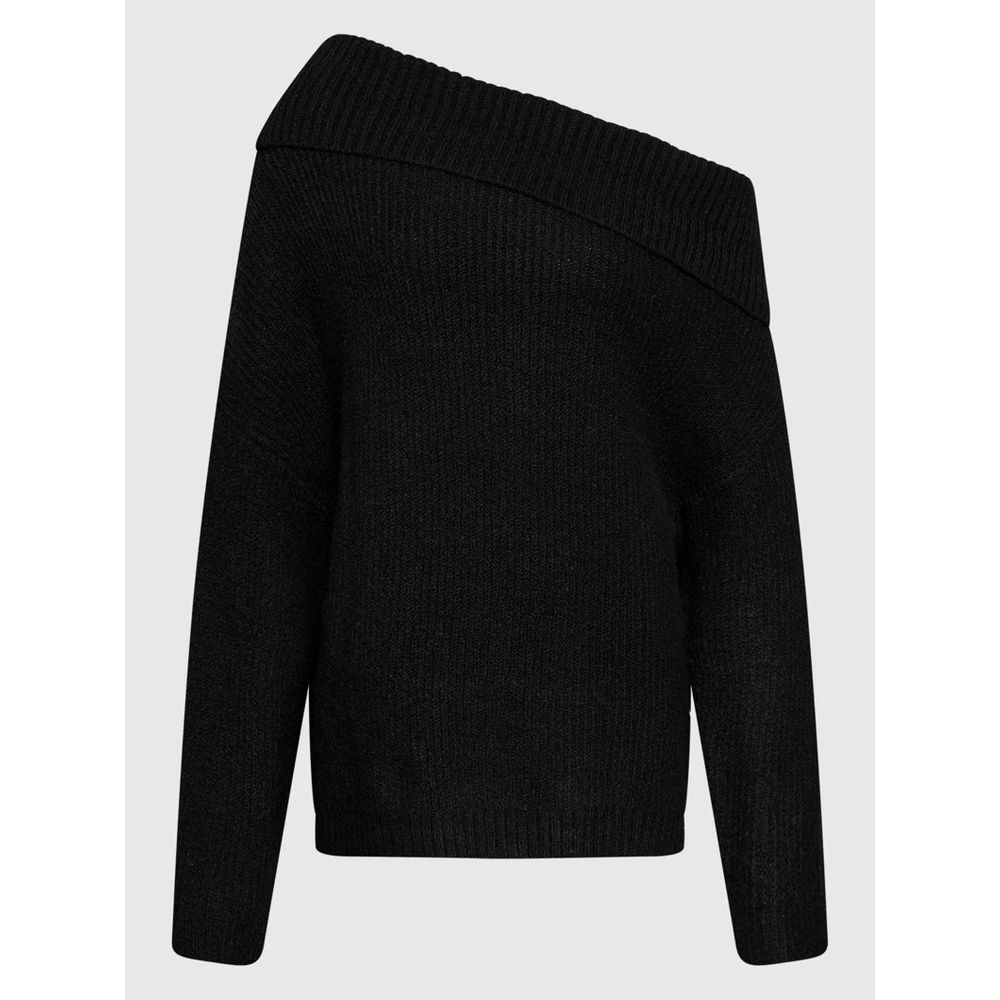 Sweat-shirt Guess Jeans noir en polyester
