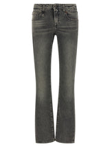 Jean bootcut R13 en coton noir