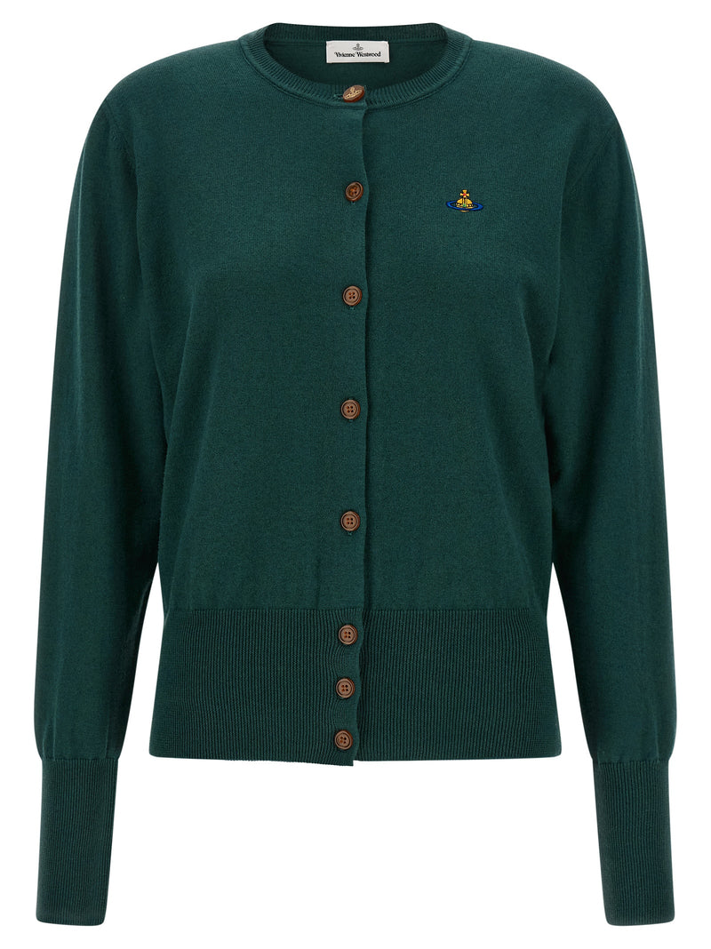 Vivienne Westwood Bicolor Cotton Cardigan