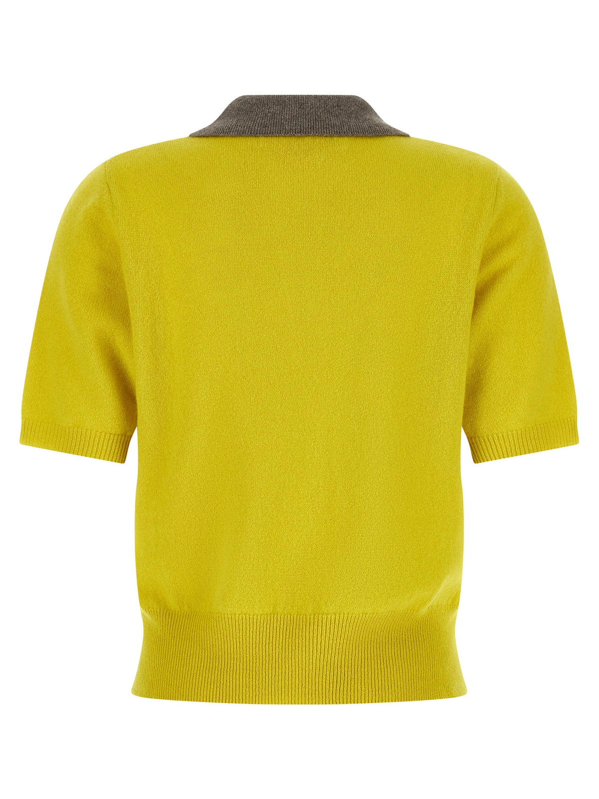 Polo bicolore en cachemire Marni