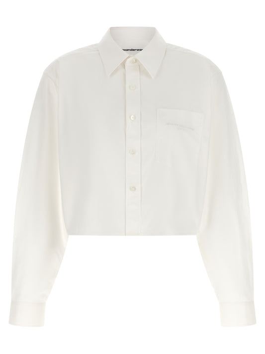 Chemisier en coton blanc Alexander Wang
