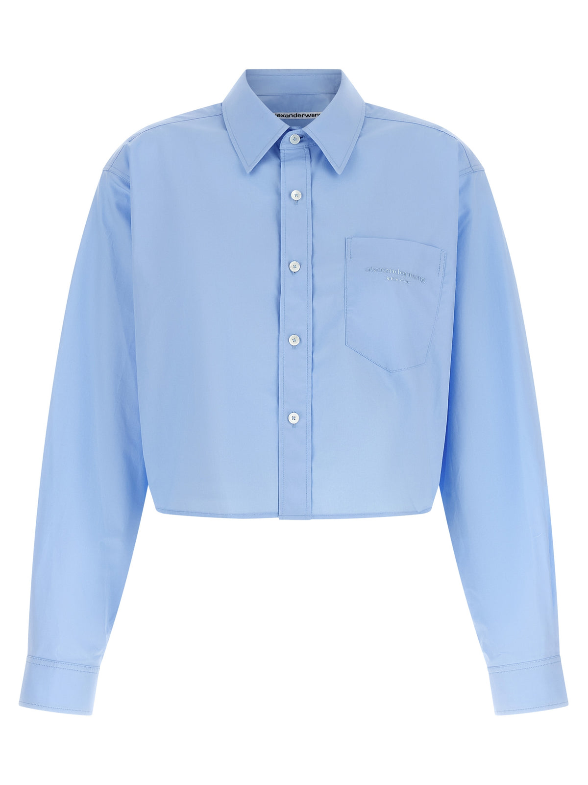 Alexander Wang Blue Cotton Blouse
