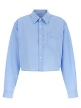 Alexander Wang Blue Cotton Blouse