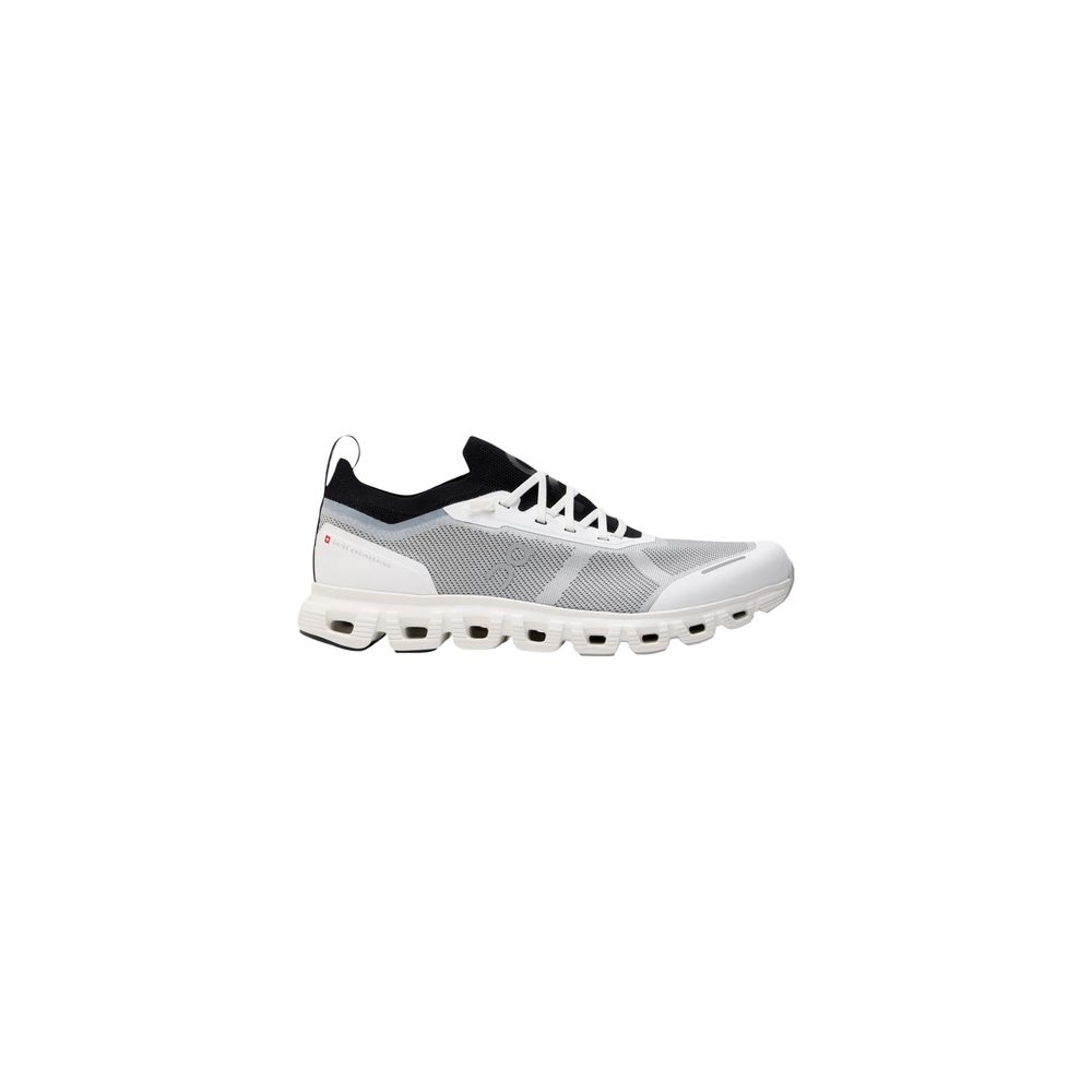 Baskets de sport synthétiques noires et blanches On Running