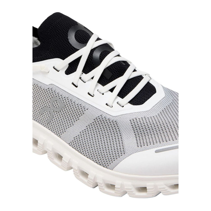 On Running Black And White Synthetic Athletic Sneakers