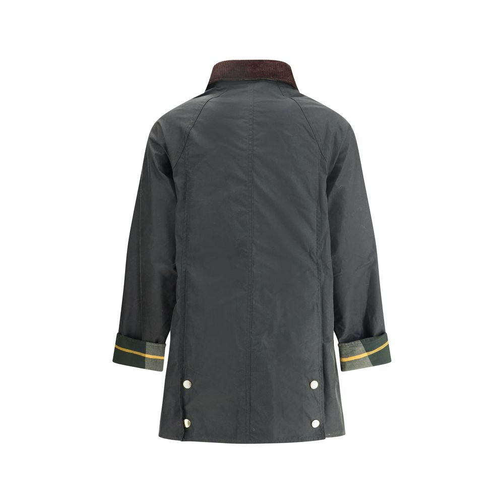 Manteau en coton bicolore Barbour