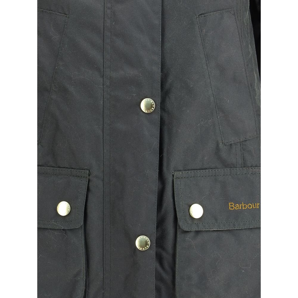 Manteau en coton bicolore Barbour