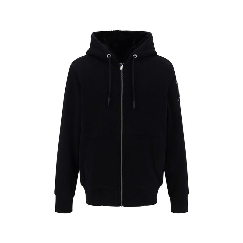 Moose Knuckles Sweat à capuche en polyester noir