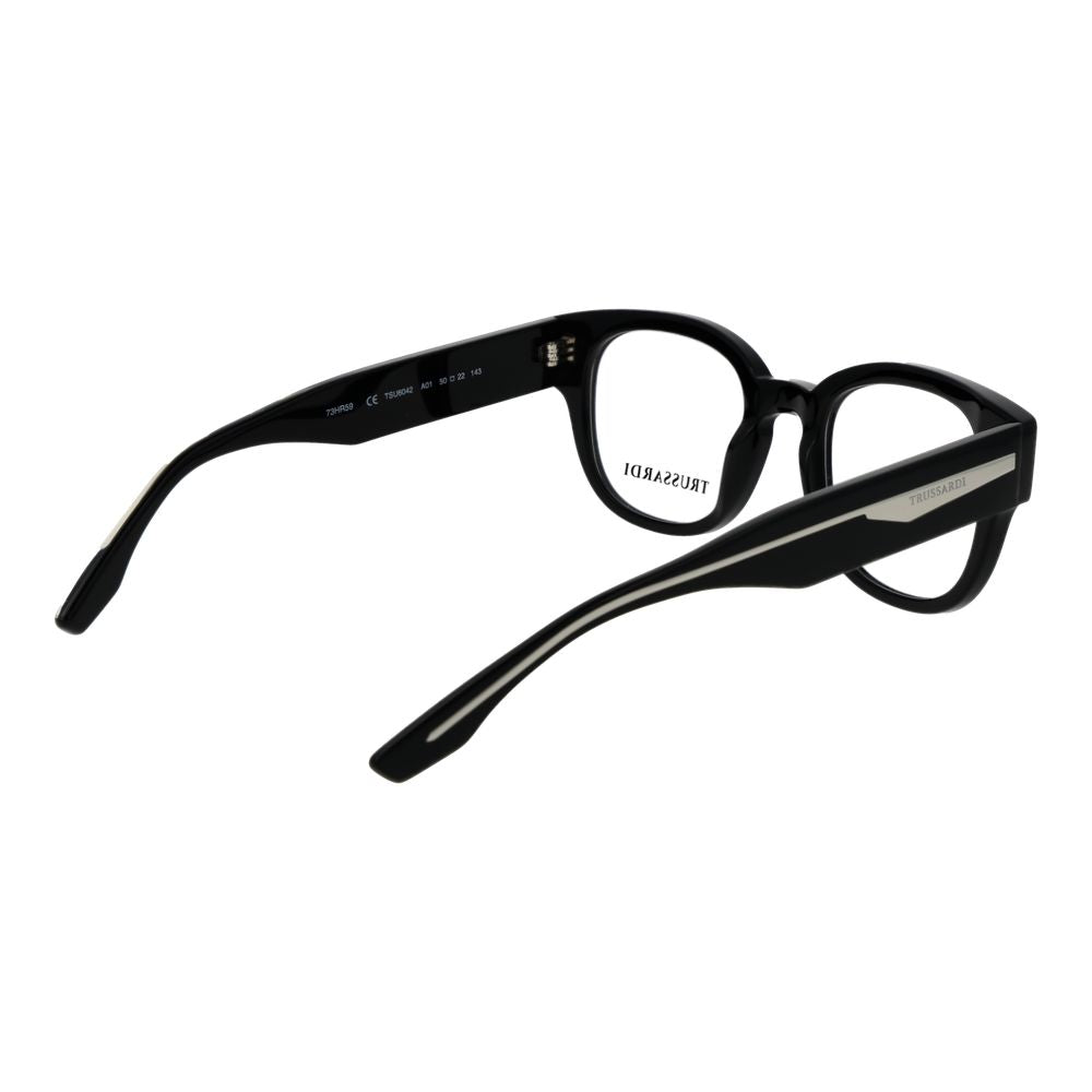Lunettes (montures) Trussardi noires en acétate