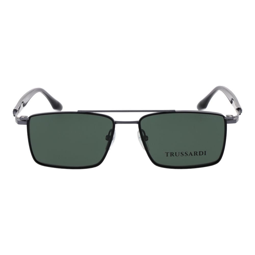 Lunettes Trussardi en titane gris (montures)