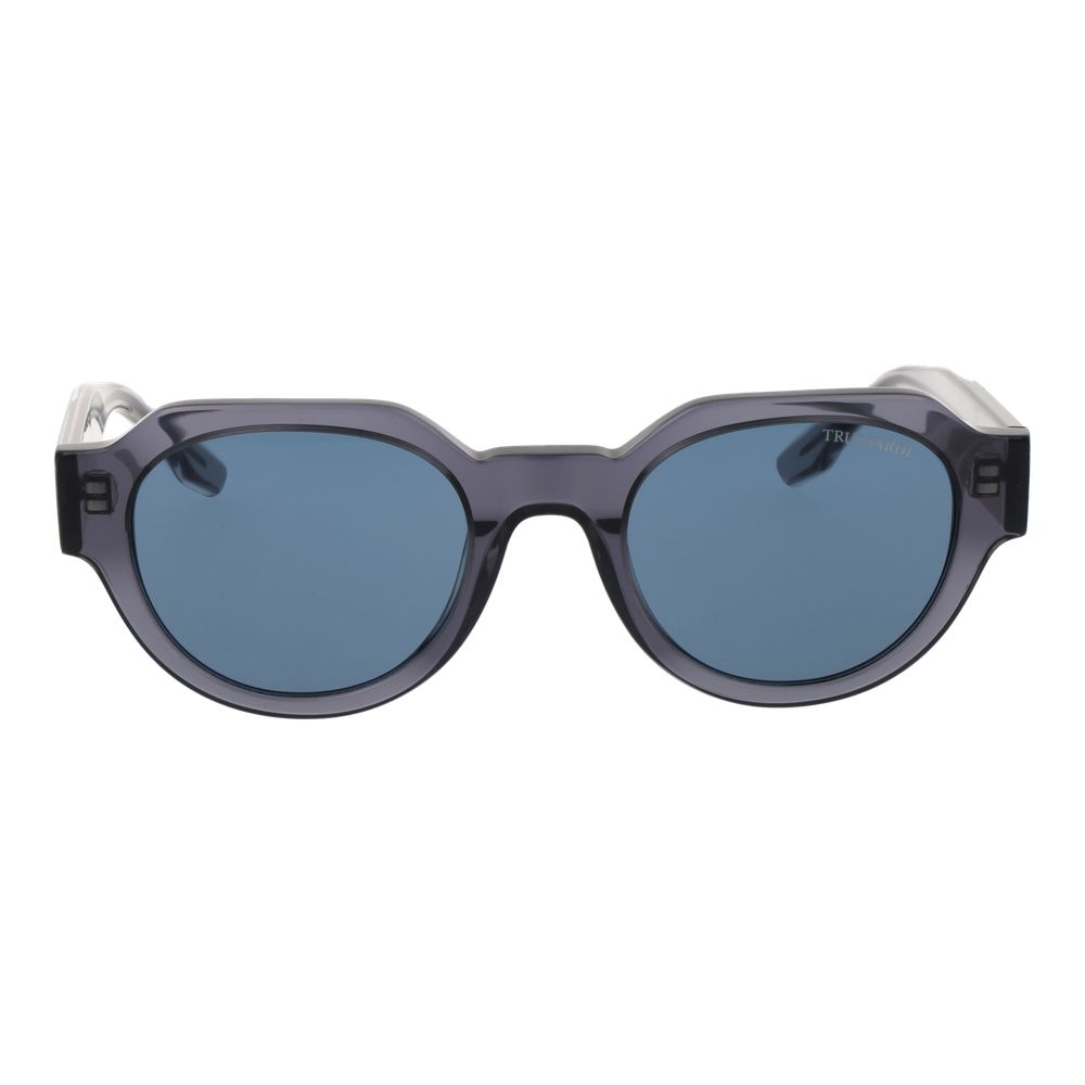 Lunettes de soleil Trussardi en acétate gris