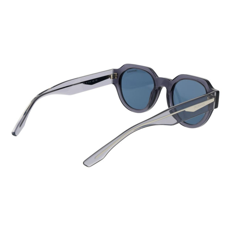 Lunettes de soleil Trussardi en acétate gris