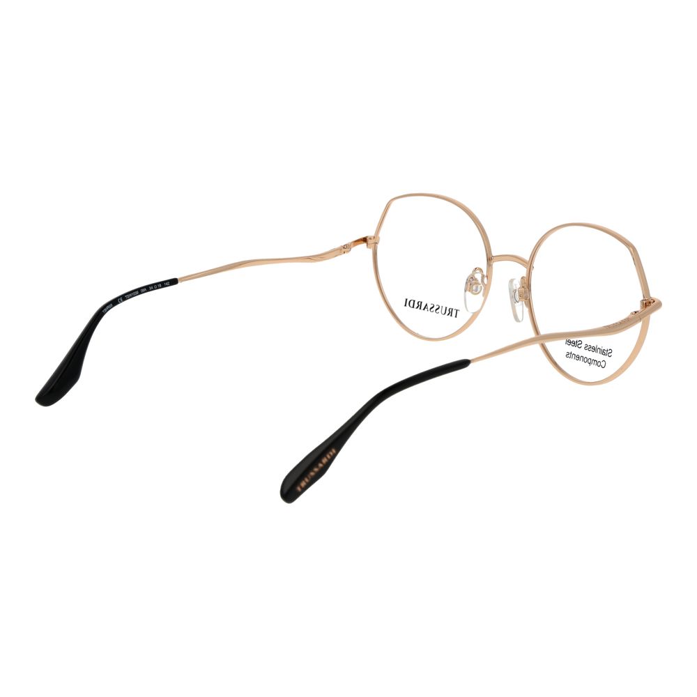 Lunettes (Monture) en acier inoxydable noir Trussardi