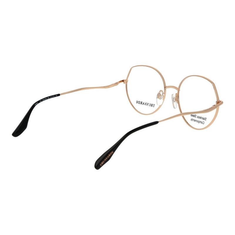Lunettes (Monture) en acier inoxydable noir Trussardi