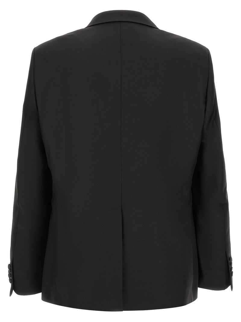 Costume deux pièces Tagliatore noir en laine vierge
