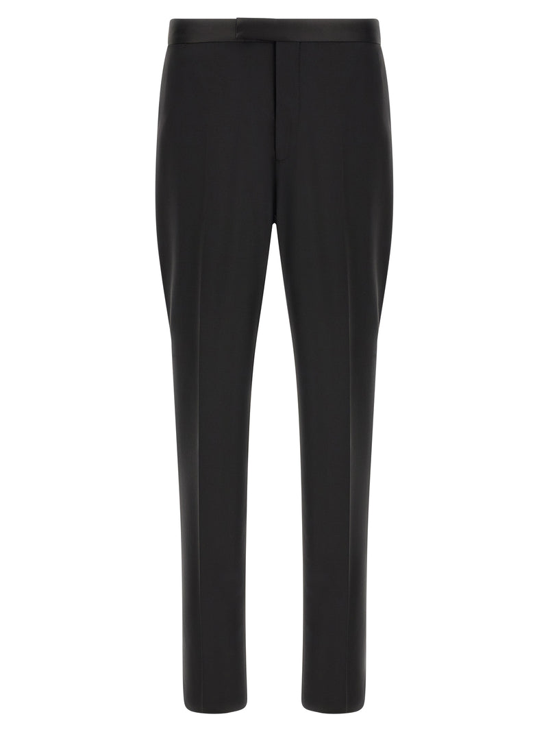 Costume deux pièces Tagliatore noir en laine vierge