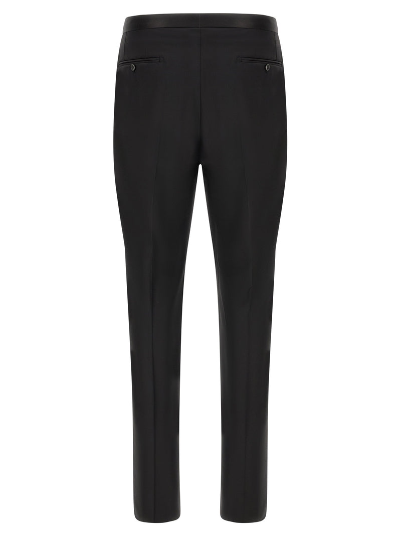 Costume deux pièces Tagliatore noir en laine vierge