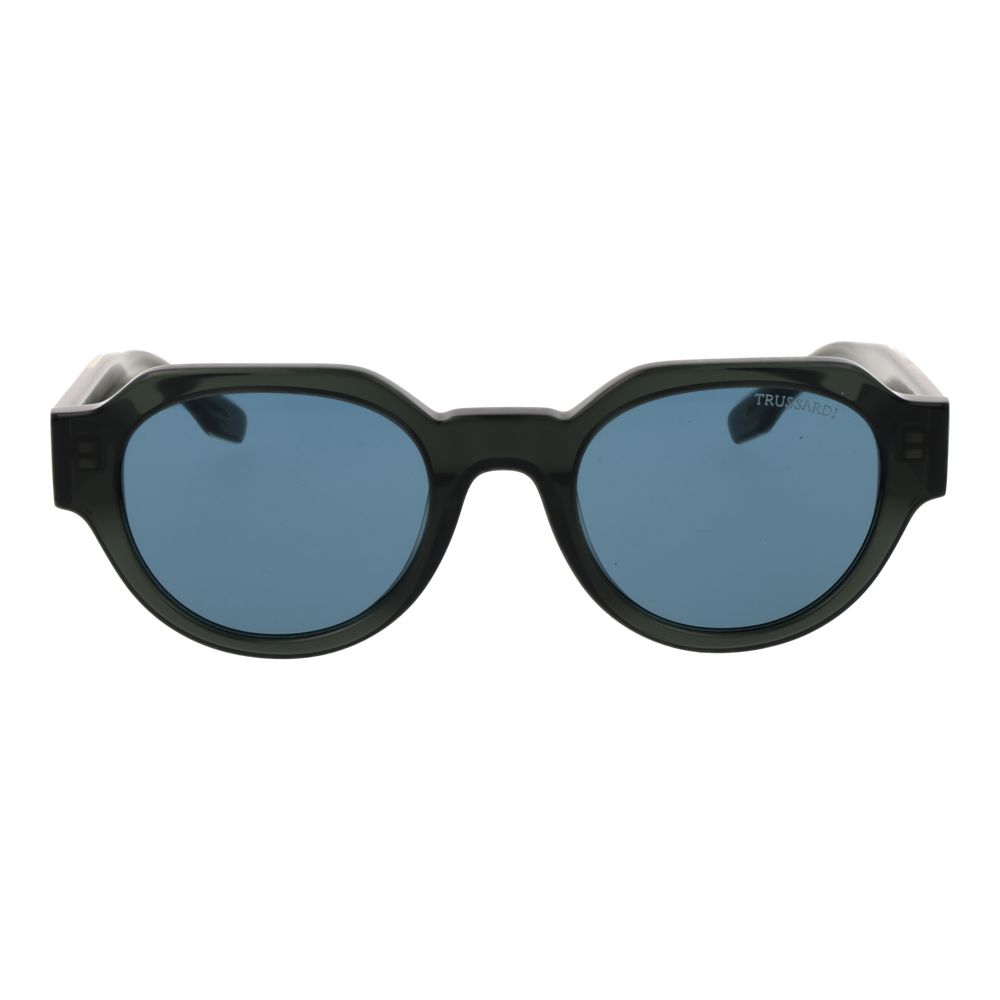 Lunettes de soleil bicolores en acétate Trussardi