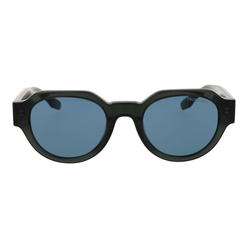 Lunettes de soleil bicolores en acétate Trussardi