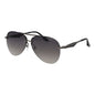 Trussardi Gray Metal Sunglasses