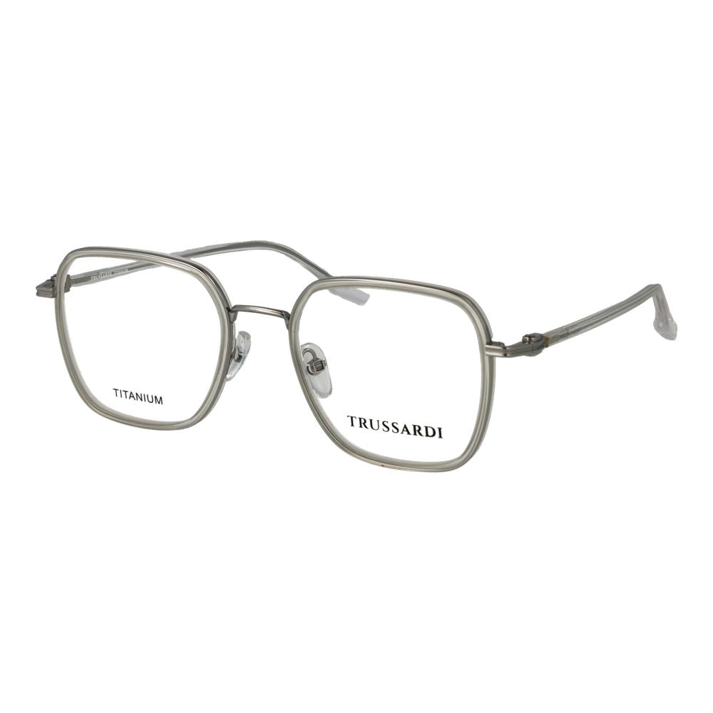 Lunettes Trussardi en titane gris (montures)