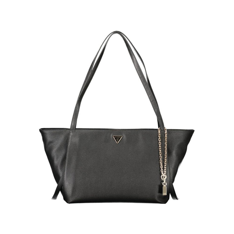 Sac à main Guess Jeans noir en polyuréthane pour femme