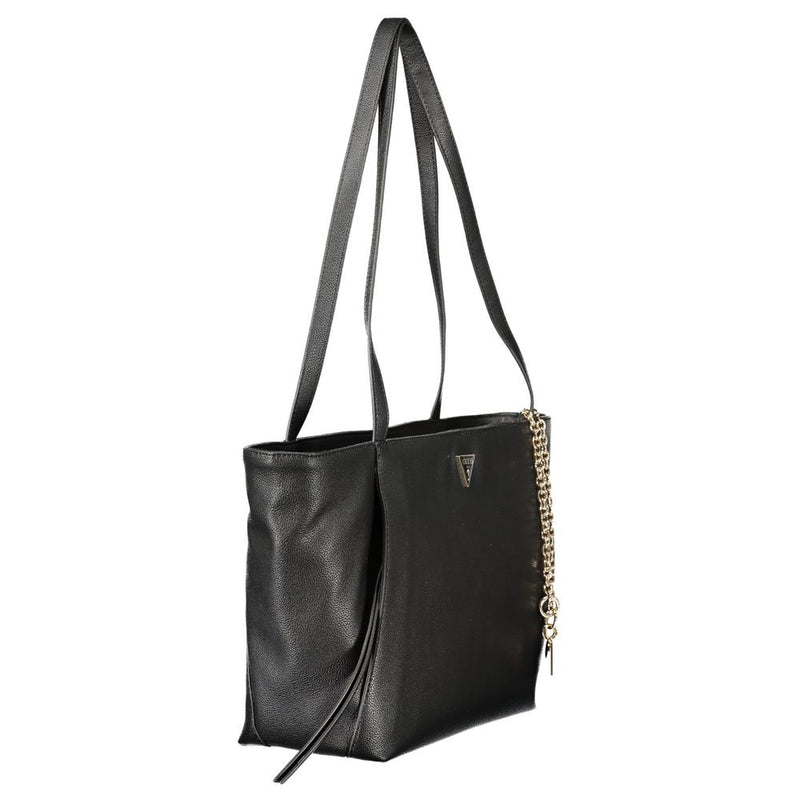 Sac à main Guess Jeans noir en polyuréthane pour femme
