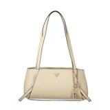 Sac femme Guess Jeans en polyuréthane beige