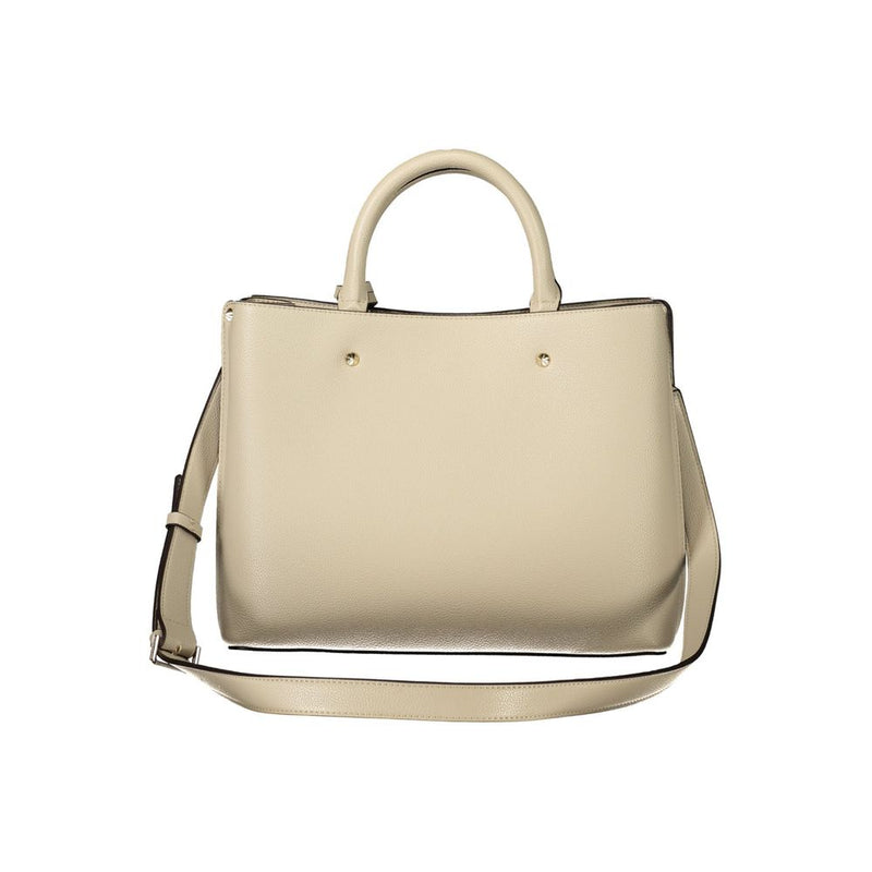Sac femme Guess Jeans en polyuréthane beige