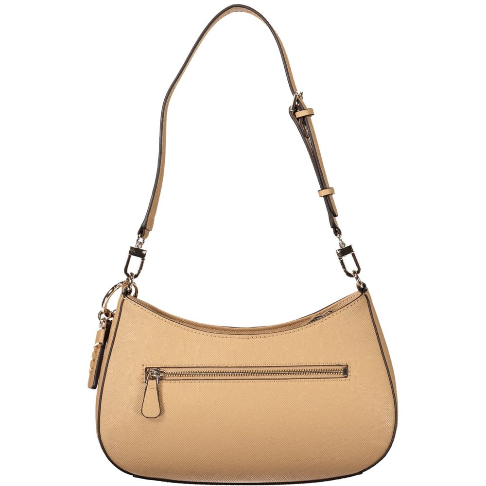 Sac femme Guess Jeans en polyuréthane beige