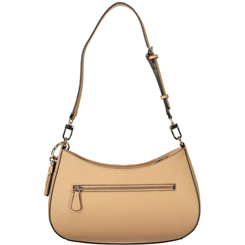 Sac femme Guess Jeans en polyuréthane beige
